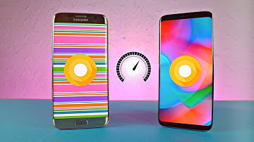 Samsung Galaxy S7 Edge Android 8.0 Oreo vs Galaxy S8 Android 8.0 Oreo - Speed Test!