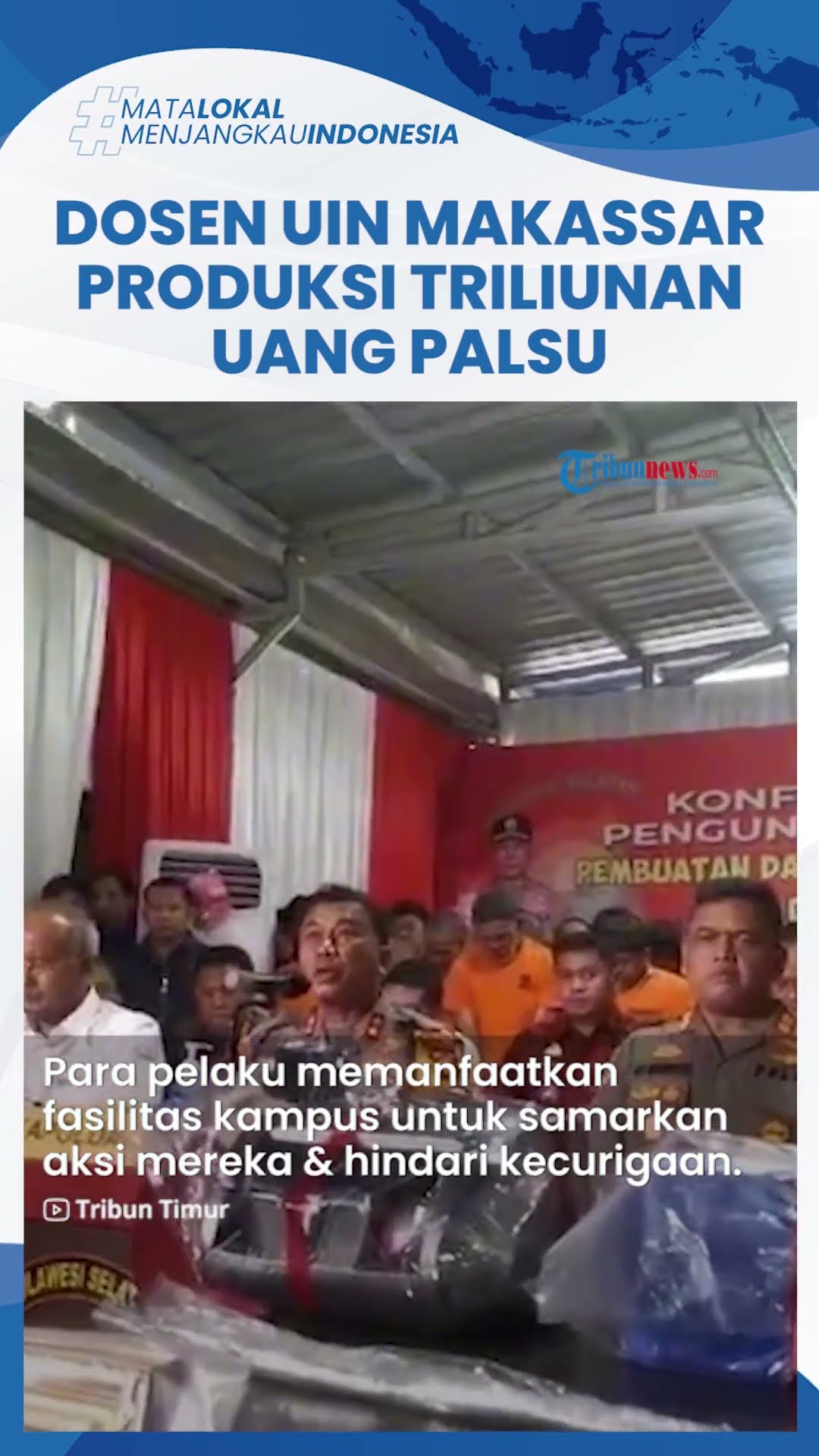 Heboh, Jaringan Dosen UIN Makassar Produksi Triliunan Uang Palsu Sejak 2010, Pabrik di Perpustakaan