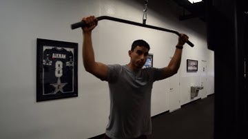 How to Perform the Lat Pulldown: ACSM CPT Exam