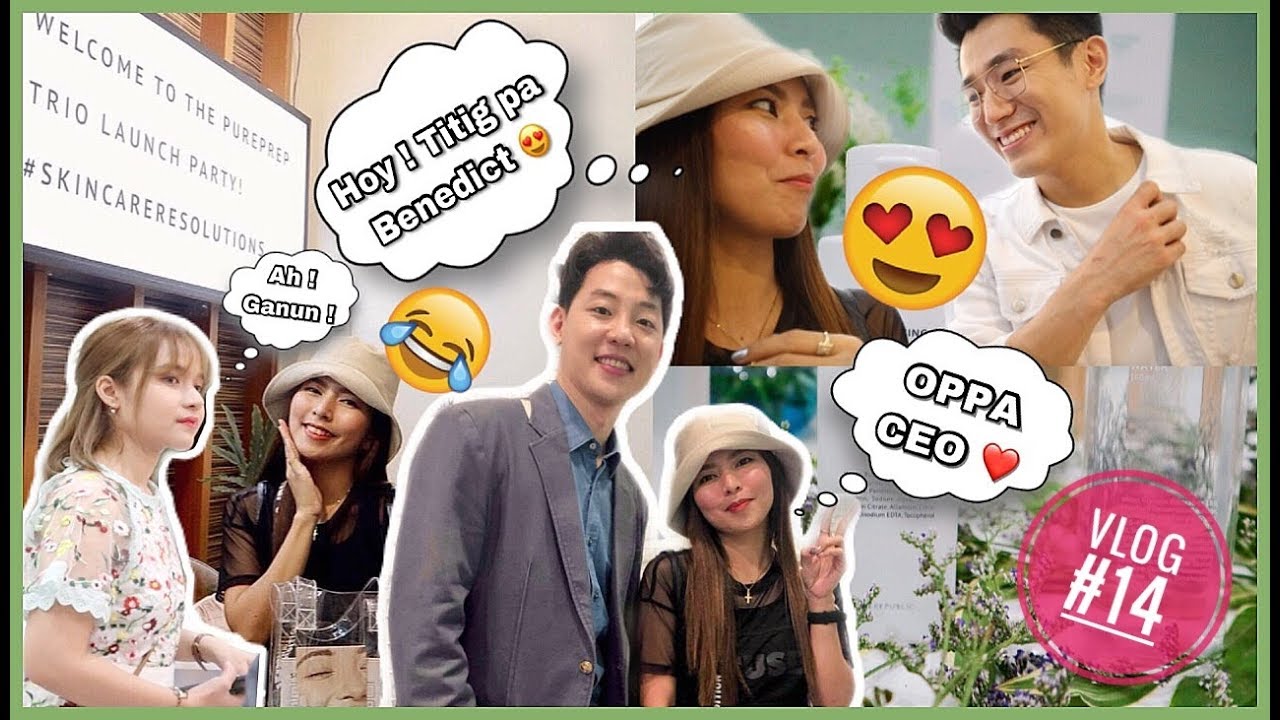 Vlog 14 Face Republic Launch Party Na Meet Ko Si Oppa CEO 