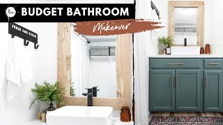 EXTREME BATHROOM MAKEOVER ON A BUDGET , Resin Countertop, Live Edge DIY, LilyArdor Giveaway EXTREME BATHROOM MAKEOVER ON A BUDGET , Resin Countertop, Live Edge DIY, LilyArdor Giveaway