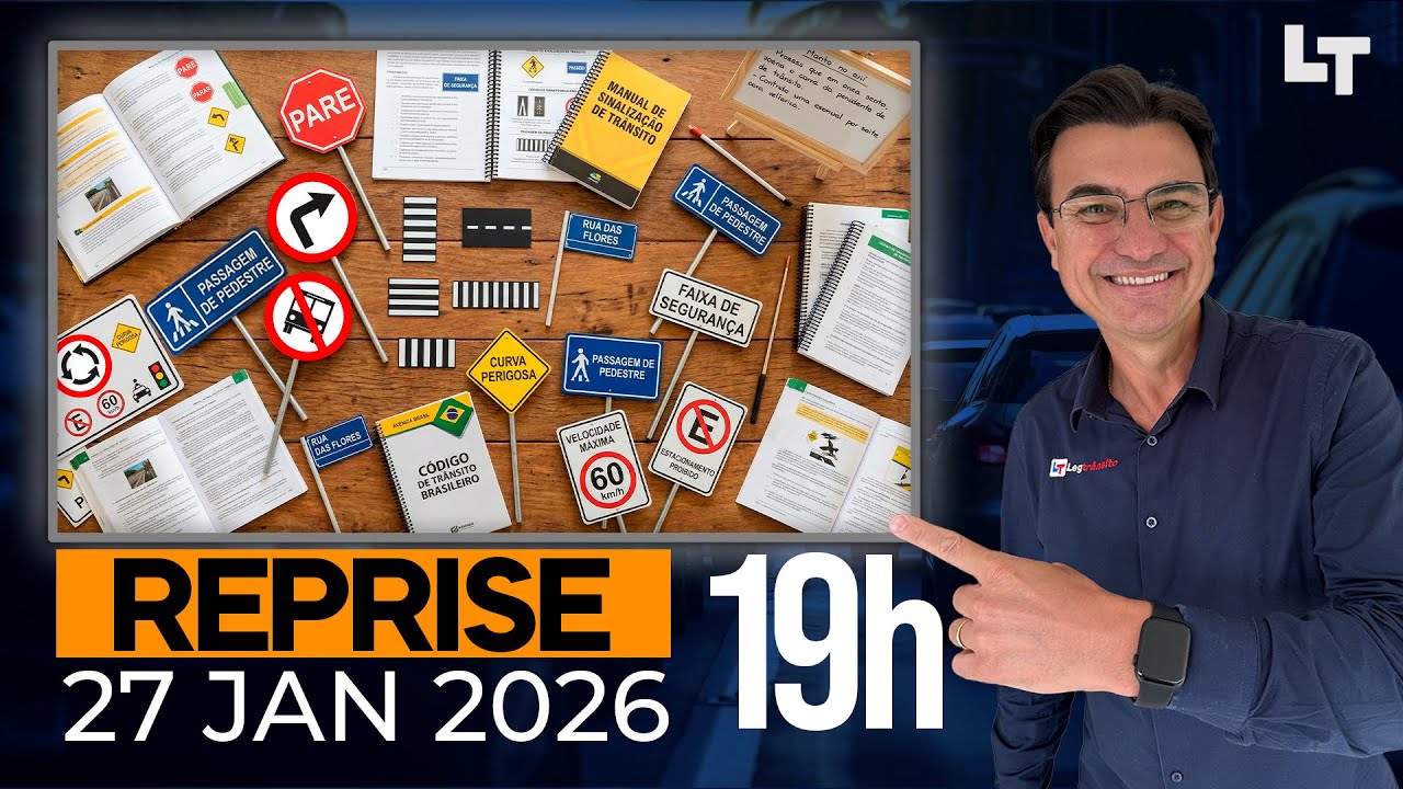 SINALIZAÇÃO de TRÂNSITO para a Prova do Detran #LegTransito #RonaldoCardoso