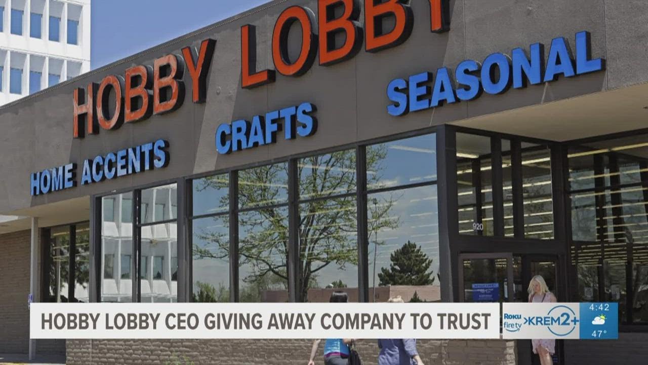 Hobby Lobby CEO giving away company YouTube