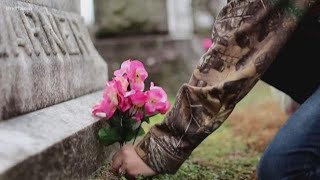 Antioch community shares love through flowers on graves