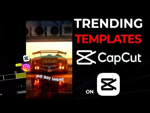 MY BODY LANGUAGE  New Trending Template on CapCut | just one click Tutorial