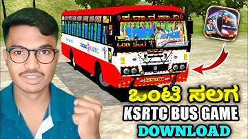 Karnataka KSRTC Bus Game How To Download In Bus Simulator Indonesia