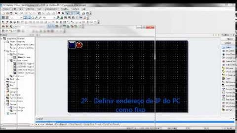 Tutorial em vídeo - Download de programa para IHM via Ethernet