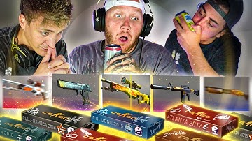 WE GOT DRUNK AND BOUGHT COBBLESTONE CASES...