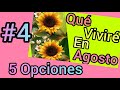 QUÉ Viviré En Agosto 2022🌟5 . Opciónes del 1 al 5. Opciones Escoger.tarot💎 horóscopoyb