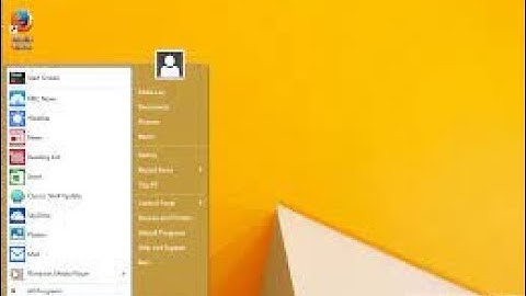 How to get the Windows 7 style start menu in windows 8/8.1/10!