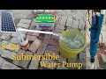 How To Make Dc 12v Solar Submersible Water Pump & Install Solar Pump