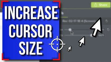 Increase Cursor Size in Camtasia 9