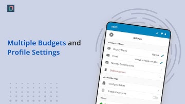 Manage Budgets📝 & Personalize Settings✨