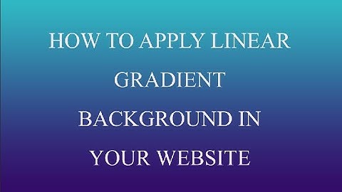 HOW TO APPLY LINEAR GRADIENT BACKGROUND ON YOUR WEBSITE HINDI/URDU || MR JOBELES