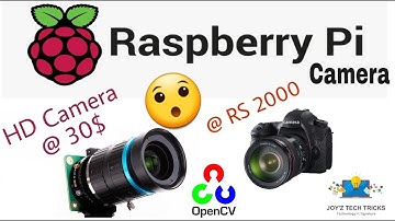 Cheapest Camera | Raspberry pi HD Camera | Joyz Tech Tricks