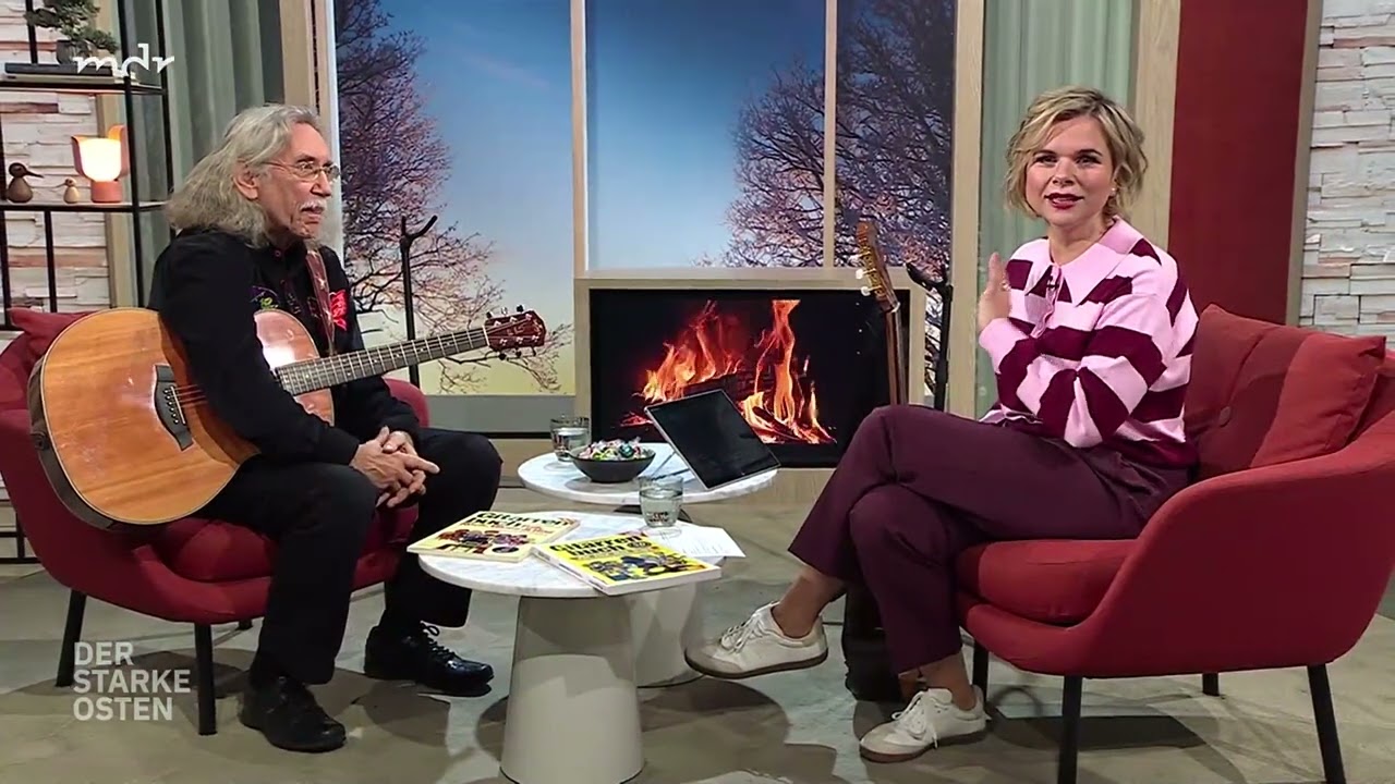 Autor, Gitarrenlehrer und Musiker Peter Bursch - TV-Interview 2026