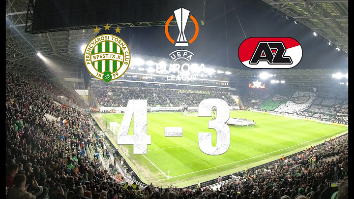 Ferencváros - Alkmaar  4-3 szurkolói szemmel 4K