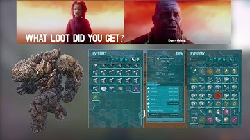 The raid that gave me a base! - ARK (Small Tribes)