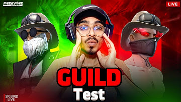 🔴1V1 LIVE GUILD TEST 🔥 ARE YOU NEW PLAYER OF SRB ☠️#freefirelive #nonstopgaming