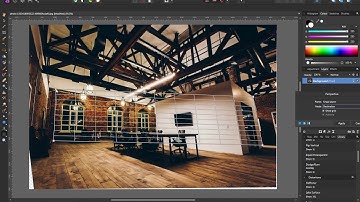 The single perspective tool in source mode in Affinity Photo