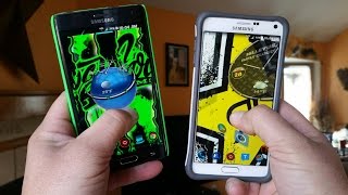 Samsung Note 4 & Note Edge - Next launcher 3d vs Dodol Launcher screenshot 3