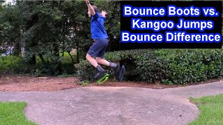 Comparing The Bounce Boots Vs  Kangoo Jumps Bands or Springs Difference