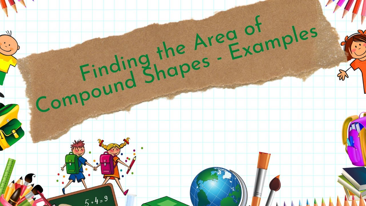 Finding the area of compound shapes worked examples YouTube