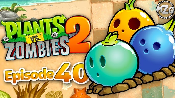 Plants vs. Zombies 2 Gameplay Walkthrough - Episode 21 - Far Future! Laser  Bean! Citron! 