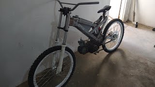 BIKE MOTORIZADA PARTE 7 ( tanque de combustível)