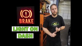 Red Brake Warning Light Stuck On Dash?