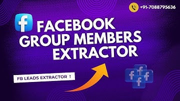 extract facebook group members | free download facebook leads scraper #facebook k