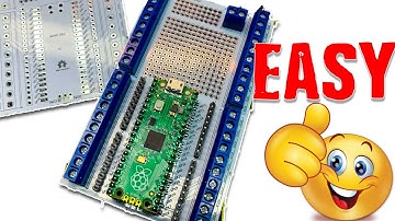 Raspberry Pi Pico Breakout Board- EASY Project For Beginners