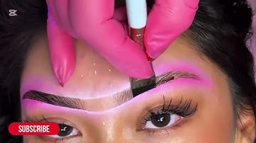Eyebrow lamination #tutorial #beautiful #beauty #brows #eyebrows #shorts @kilabrows