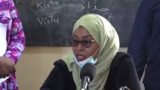 Mke wa Makamu wa Kwanza wa Rais wa Zanzibar, Bi.Zainab aitaka jamii kuwashika mkono watoto Yatima