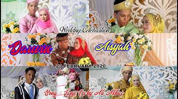 Darwin Aisyah Wedding slideshow (Song: Janji Ku by Ali Akbar)