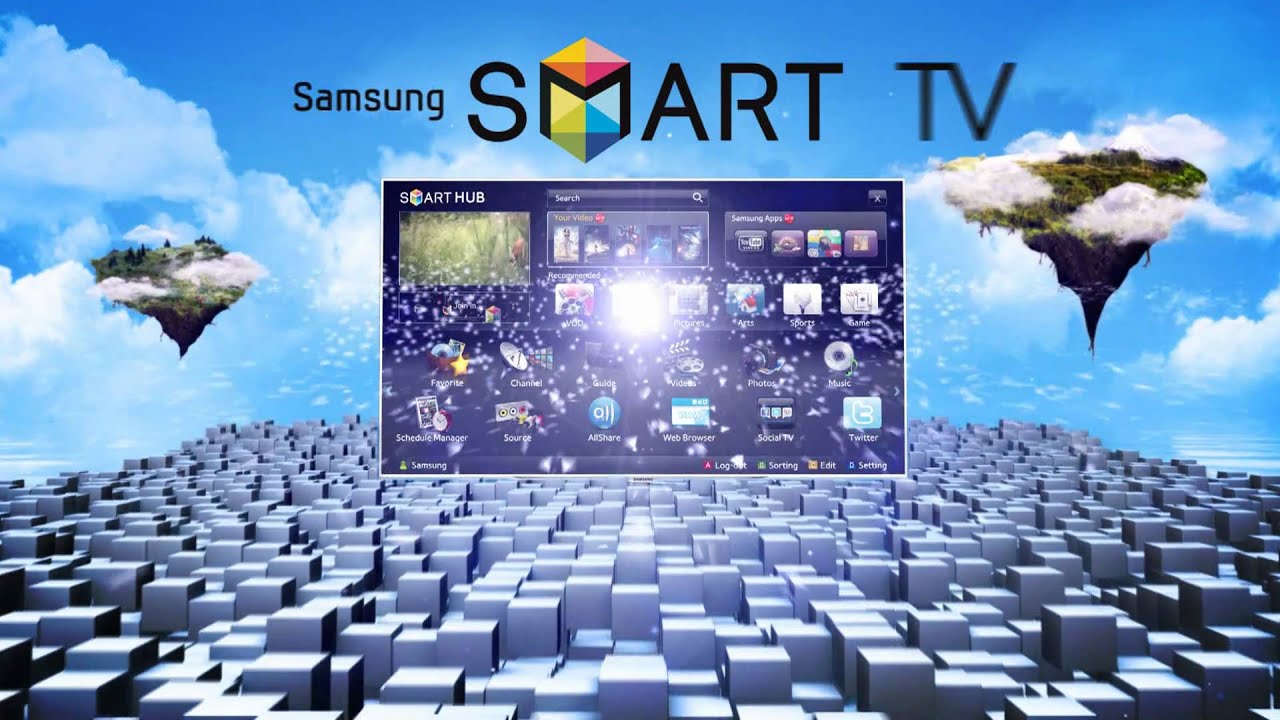 Заставка Samsung Smart Tv