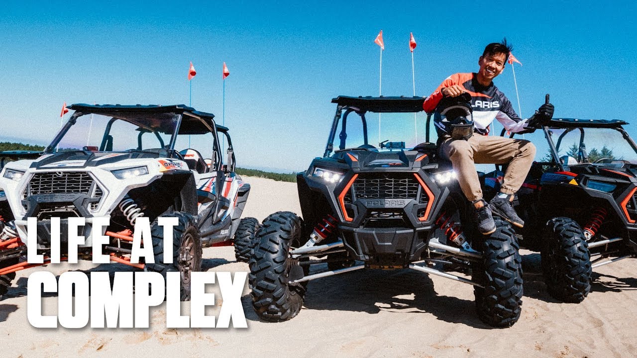 Test Driving Polaris Vehicles On Sand Dunes & Open Road! | #LIFEATCOMPLEX