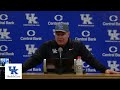 Live Now: Coach Stoops Blue-White Postgame presented by UKHealthCare