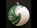 Swirl Perlen II , Polymer Clay Swirl Beads, RuthvonG