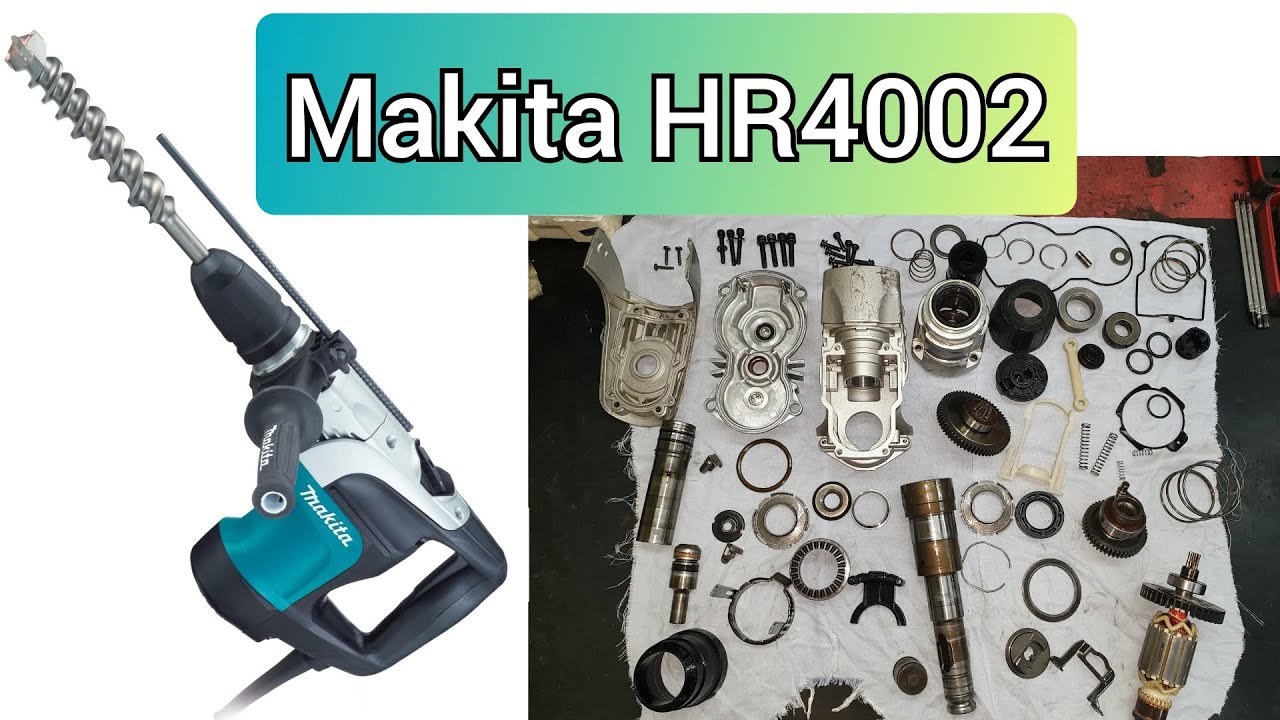 Repair Rotary Hammer Makita HR4002 - YouTube