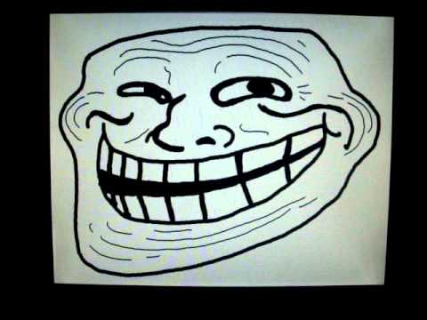 Trollface drawing - YouTube