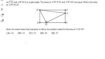 2024 AMC 10 B problem 11, # similar triangles, #matholympiad