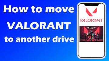 How to move Valorant to another drive(2025)
