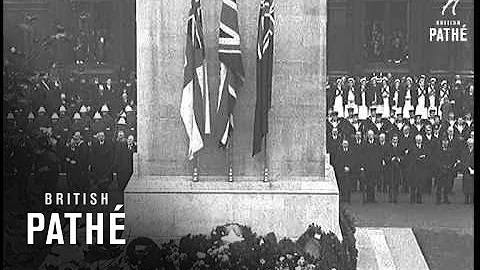 Armistice Day At The Cenotaph (1936)