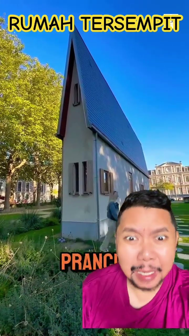 SIAPA MAU BELI RUMAH TERSEMPIT!!!?? #housetour #home #house #funny #shorts