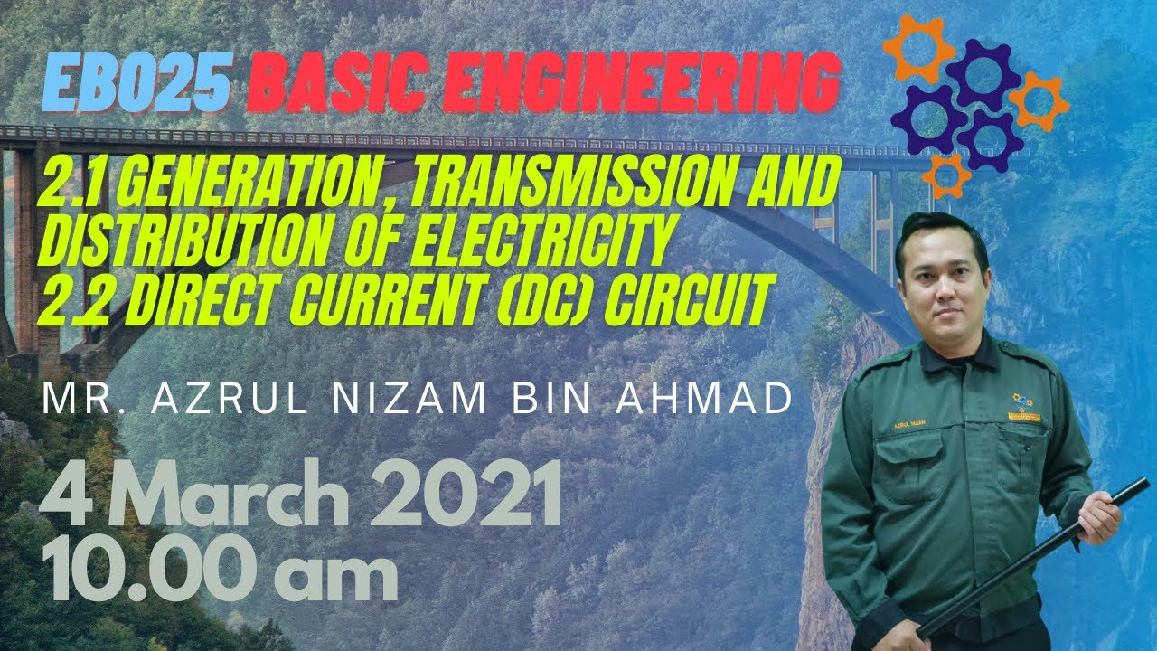 EB025 Basic Engineering. Chapter 2: Basic Electrical Circuit. 2.1 & 2.2 ...