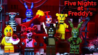 Лего ОБЗОР LEGO Минифигурки Five Nights at Freddy s ЛЕГО FNaF Пять Ночей с Фредди