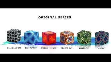 SHASHIBO Shape Shifting Box - Award-Winning, Patented Fidget Cube w/ 36 Rare Earth Magnet