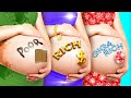 Poor vs Rich vs Giga Rich Switched At Birth Funny Situations || Awkward Moments by La La Life Gold