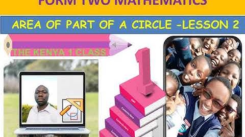 Area part of a Circle- lesson 2